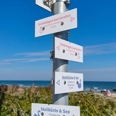 Meereszauber - Wo Urlaub Wellen Schlaegt & Herzen Leuchten - Dein Sonniger & Ruhiger Ankerplatz, An Dem Sich Steilkueste, & Ostseeblick Vereinen Apartmán